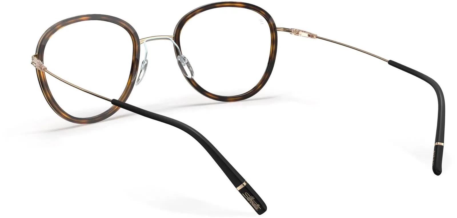 Silhouette Dynamics Colorwave Contour 5581 Eyeglasses - Ruthenium / Graphite - view 19